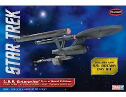 Vintage 1996 Star Trek The Enterprise Incident Fiber Optics AMT Model Kit 8254 for sale online 
