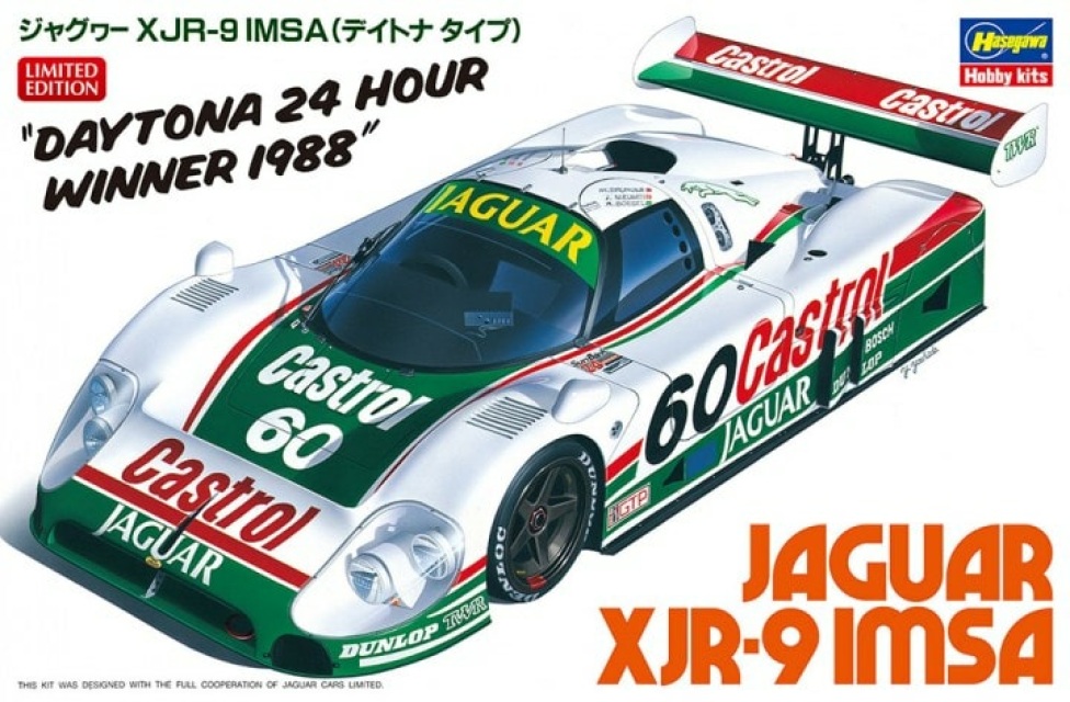 Jaguar XJR-9 IMSA "Daytona 24 Hour Winner 1988" Hasegawa ...